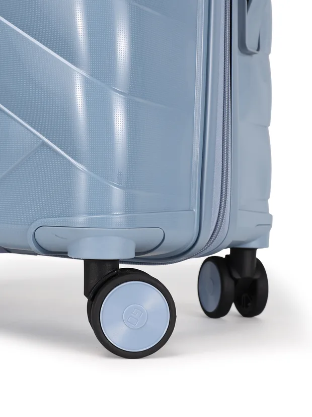 Diamond-Pattern PP Luggage Set with TSA Lock — view 5 (SXLPPB017)