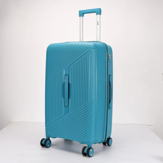 Diagonal-Groove PP Luggage Set with TSA Lock — view 3 (XLPPA031)